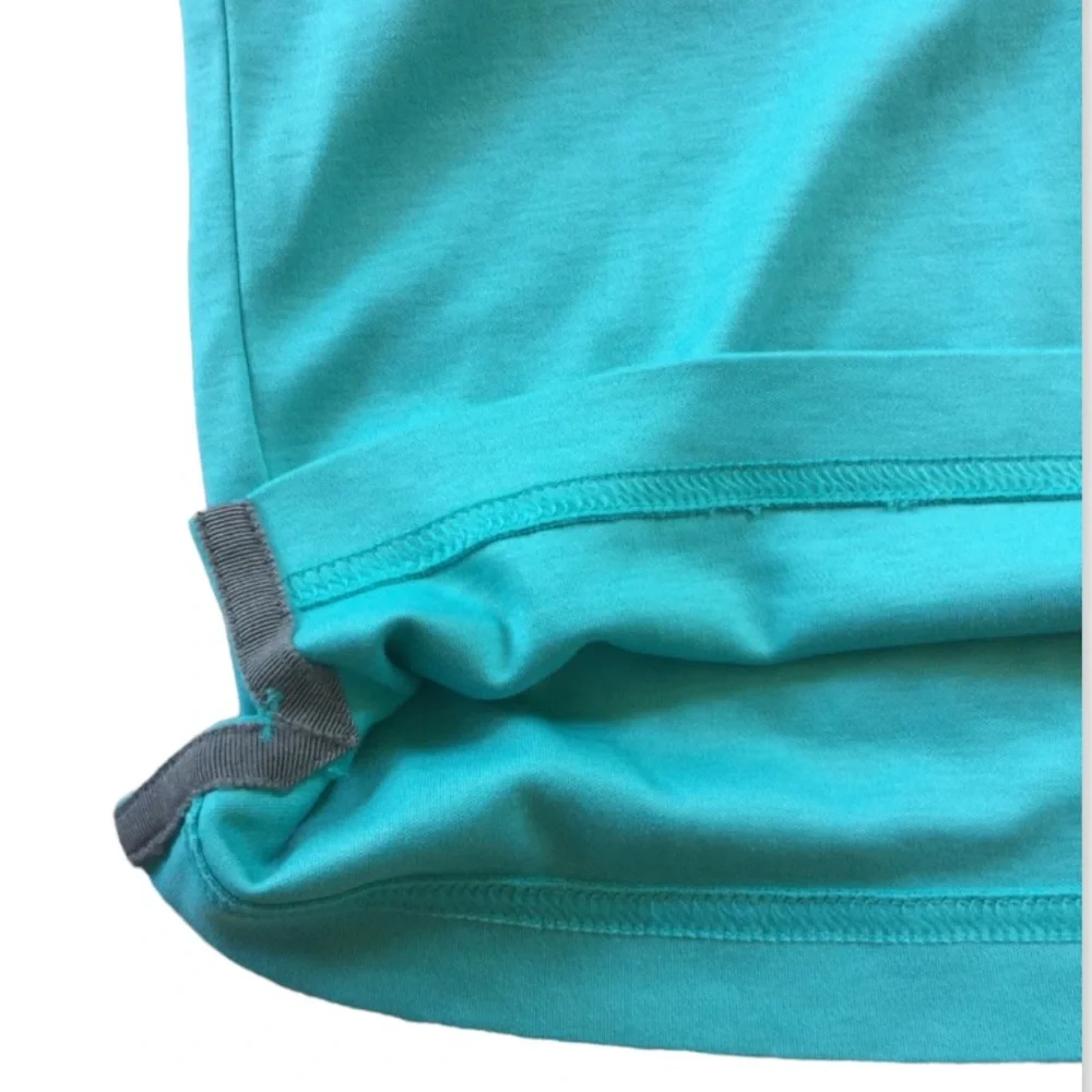 MEN’S BANANA REPUBLIC POLO SHIRT SUPER SOFT COTTON AQUA BLUE TEAL